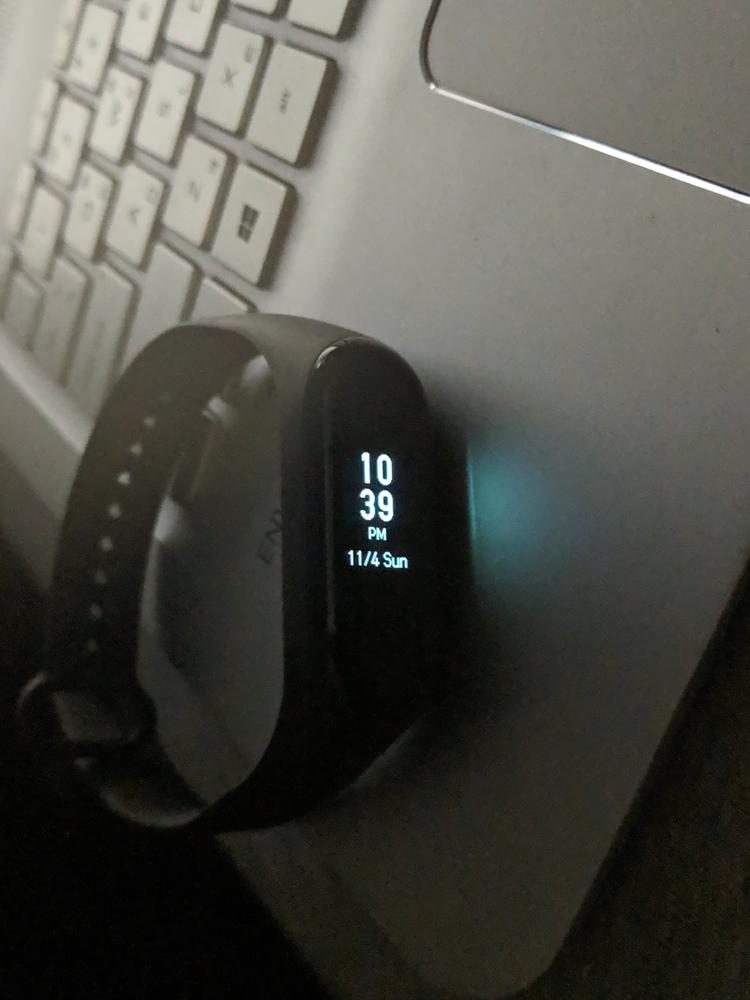Xiaomi Mi Band 3 Fitness Band - Black - Customer Photo From Hassan .
