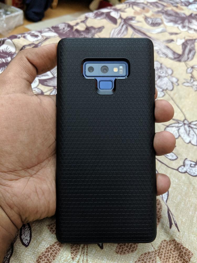 Galaxy Note 9 Spigen Liquid Air Case - Black - Customer Photo From Faraz M.