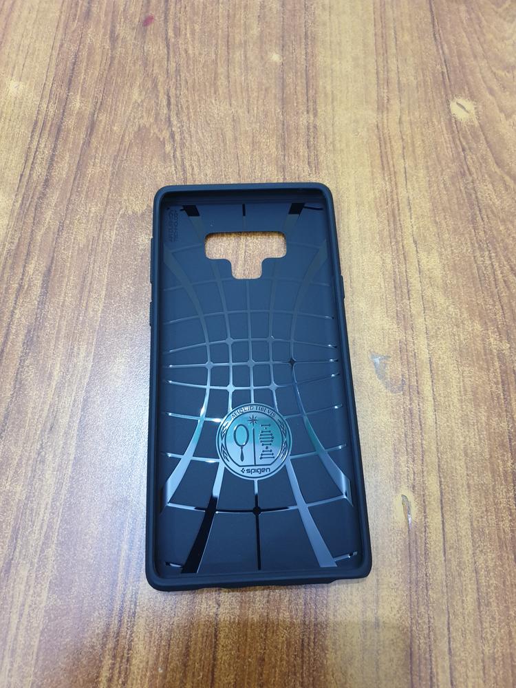 Samsung Galaxy Note 9 Spigen Rugged Armor Case - Matte Black. - Customer Photo From Usman Ansari