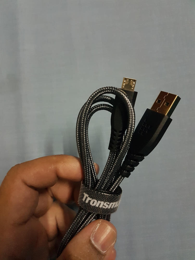 Tronsmart MUC04G Premium Micro USB Cable 1 Pack with Gold-Plated Connectors - 3 feet - Customer Photo From Zain