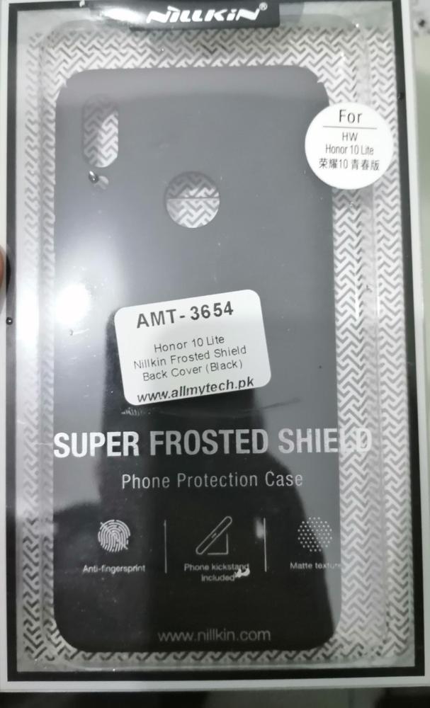 Honor 10 Lite Frosted Shield Hard Cover by Nillkin - Black - Customer Photo From Naeem Hassan