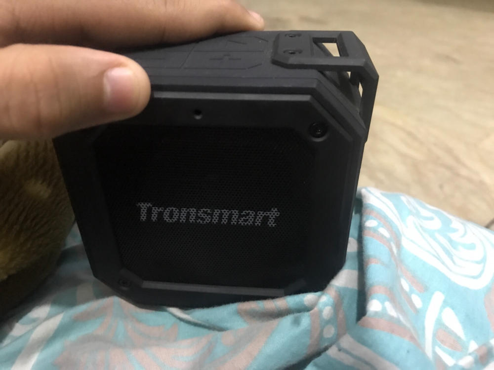 Element Groove Compact Waterproof Bluetooth Speaker by Tronsmart - Black - Customer Photo From Haider Raza