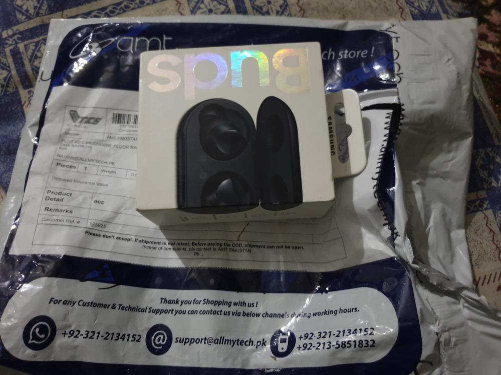 Galaxy Buds True Wireless Earphones by Samsung - 13 Hour Battery Life - Auto Connect - Ambient Sound - Black - Customer Photo From Waseem Haider