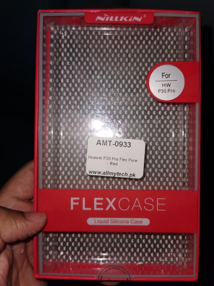Flex Pure Huawei P30 Pro Super Soft Premium TPU Case by Nillkin - Red - Customer Photo From Muhammad Abdullah