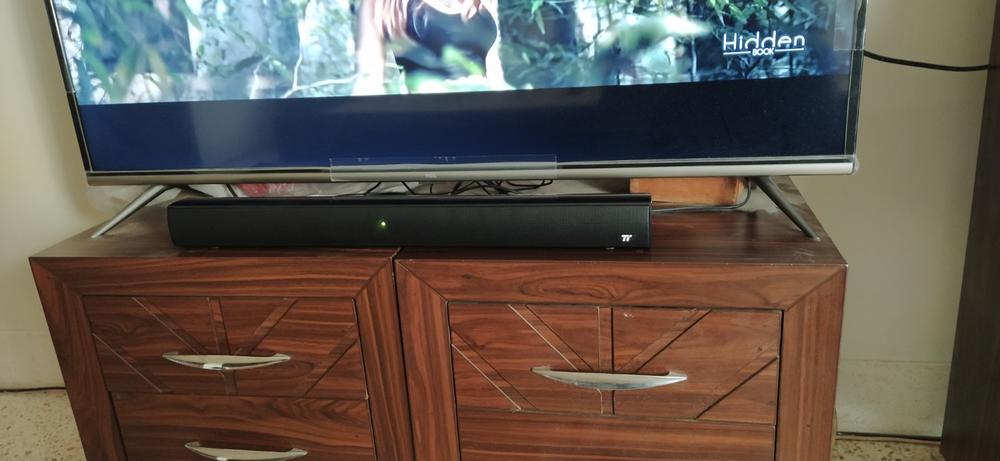 Soundbar 25" for TV Sound bar Wired & Wireless Bluetooth 4.2 Speakers by Taotronics - TT-SK017 - Customer Photo From Fahad abdul lakhdhir