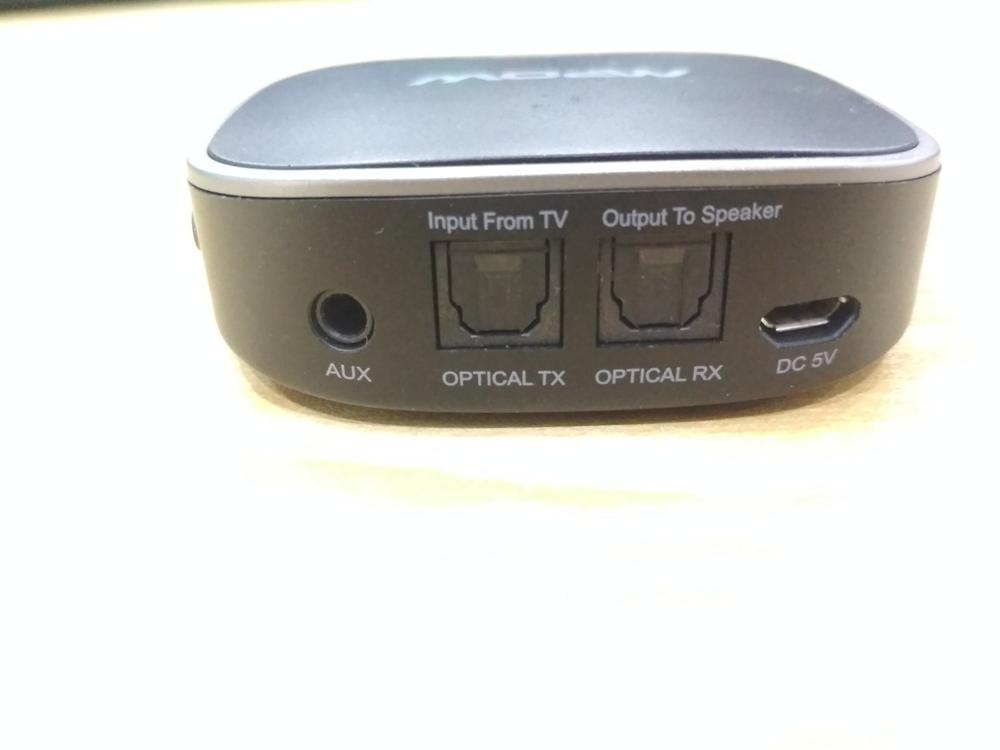 Streambot Pro Wireless Bluetooth Receiver & Transmitter with APTX/APTX-HD/APTX-LL RCA Digital Optical Toslink by MPOW - MPBH258AB - Customer Photo From Kafeel Z.