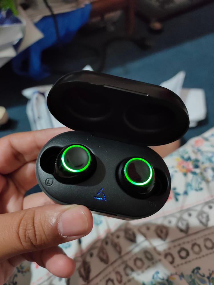 MPOW T6 True Wireless Earbuds Upgraded Version with 3D Hifi Sound, CVC 8.0 Noise Cancellation 19 Hour Battery - Customer Photo From Ateeb Asif