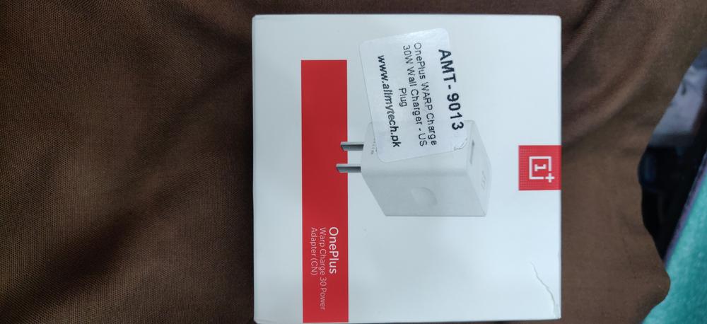 Warp Charge 30 Wall Charger by OnePlus - US Plug - Customer Photo From Irfan Khan