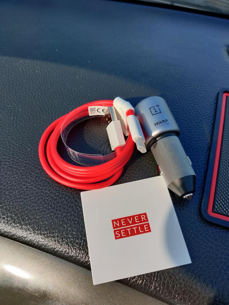 Warp Charge 30 Car Charger with 100 cm Warp Cable by OnePlus - Customer Photo From Hashim Nouman