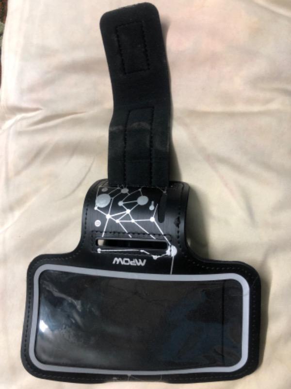 Universal Arm Band by MPOW Neoprene Fabric - Black - MPPA156AB - Customer Photo From Maryam Paul