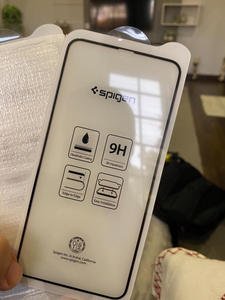 iPhone 11 Pro Max / iPhone XS Max Screen Protector GLAS.tR Slim Full Cover - 2 PACK - 065GL25103 - Customer Photo From Usman