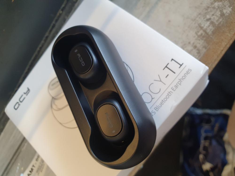 T1C Upgraded True Wireless Earbuds Bluetooth 5.0 by QCY - Black - Customer Photo From Sheikh Saad