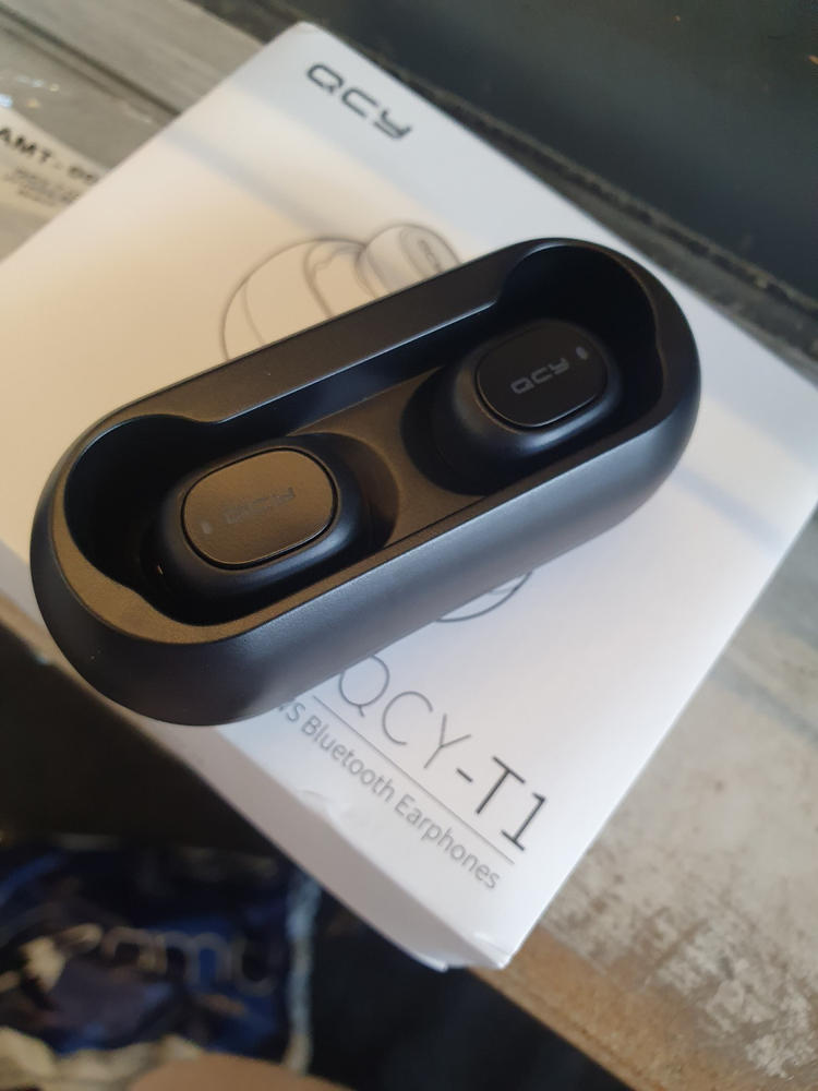 T1C Upgraded True Wireless Earbuds Bluetooth 5.0 by QCY - Black - Customer Photo From Sheikh saad