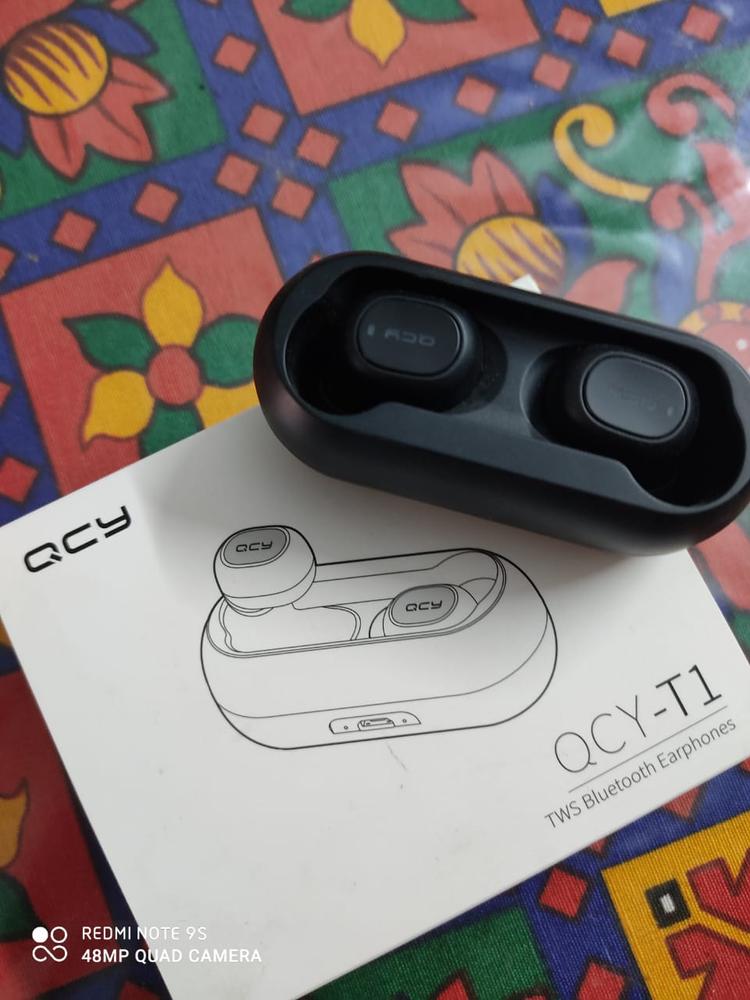 T1C Upgraded True Wireless Earbuds Bluetooth 5.0 by QCY - Black - Customer Photo From muhammadsaadfasihi