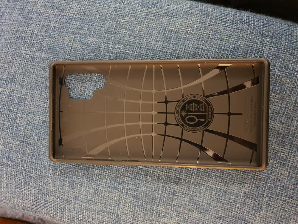Galaxy Note 10 Plus Case Liquid Air - Matte Black - 627CS27330 - Customer Photo From Hasan Zahur