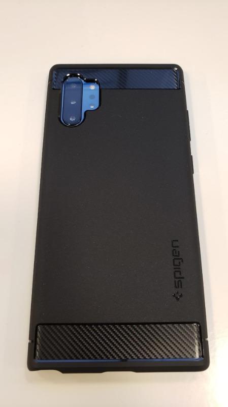 Galaxy Note 10 Plus Case Rugged Armor � Matte Black � 627CS27331 - Customer Photo From Amazon Imports