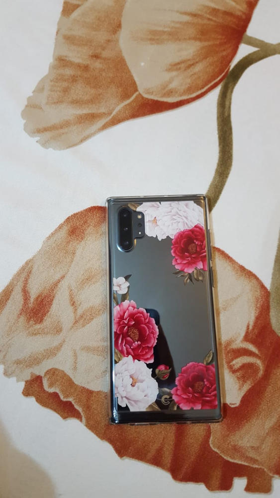 Galaxy Note 10 Plus Case - Red Floral - Ciel Collection by CYRILL - 627CS27358 - Customer Photo From Ezaan Saeed