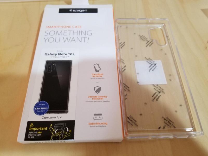 Galaxy Note 10 Plus Case Ultra Hybrid � Crystal Clear � 627CS27332 - Customer Photo From Amazon Imports