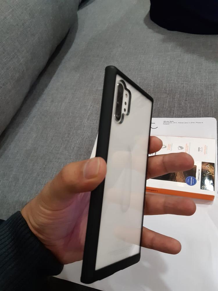 Galaxy Note 10 Plus Case Ultra Hybrid - Matte Black - 627CS27333 - Customer Photo From Ahtasham Athar Khan