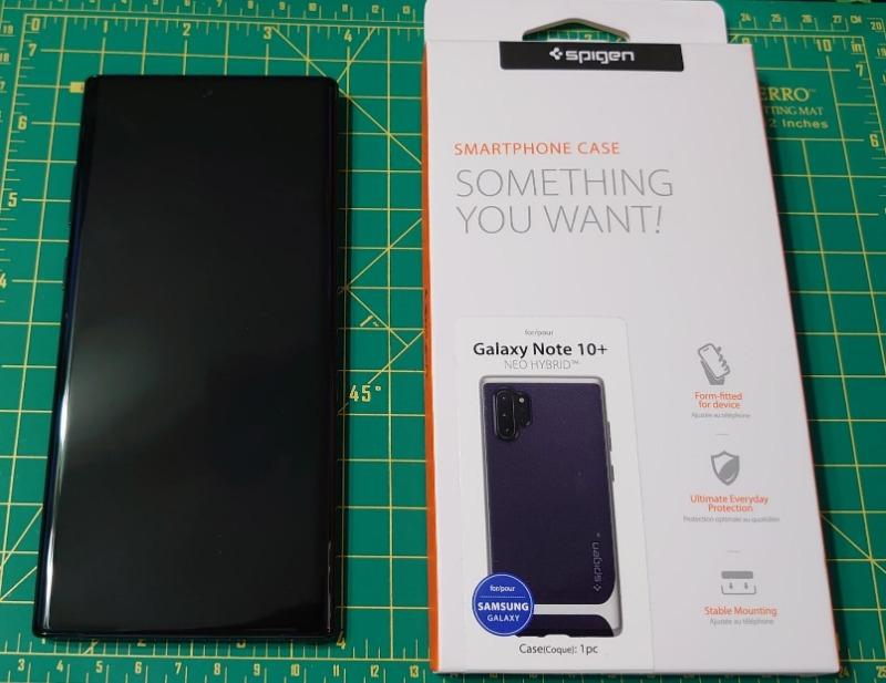 Galaxy Note 10 Plus Case Neo Hybrid � Arctic Silver � 627CS27341 - Customer Photo From Amazon Imports
