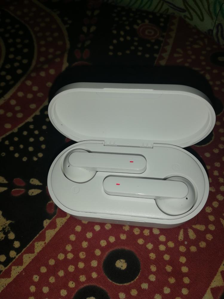 T3 True Wireless Earbuds Bluetooth 5.0 by QCY - White - Customer Photo From Muhammad Jamal Sharf