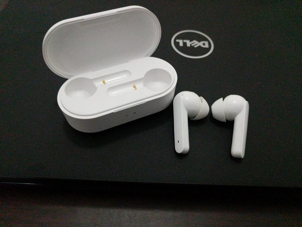 T3 True Wireless Earbuds Bluetooth 5.0 by QCY - White - Customer Photo From Saad Zahid 