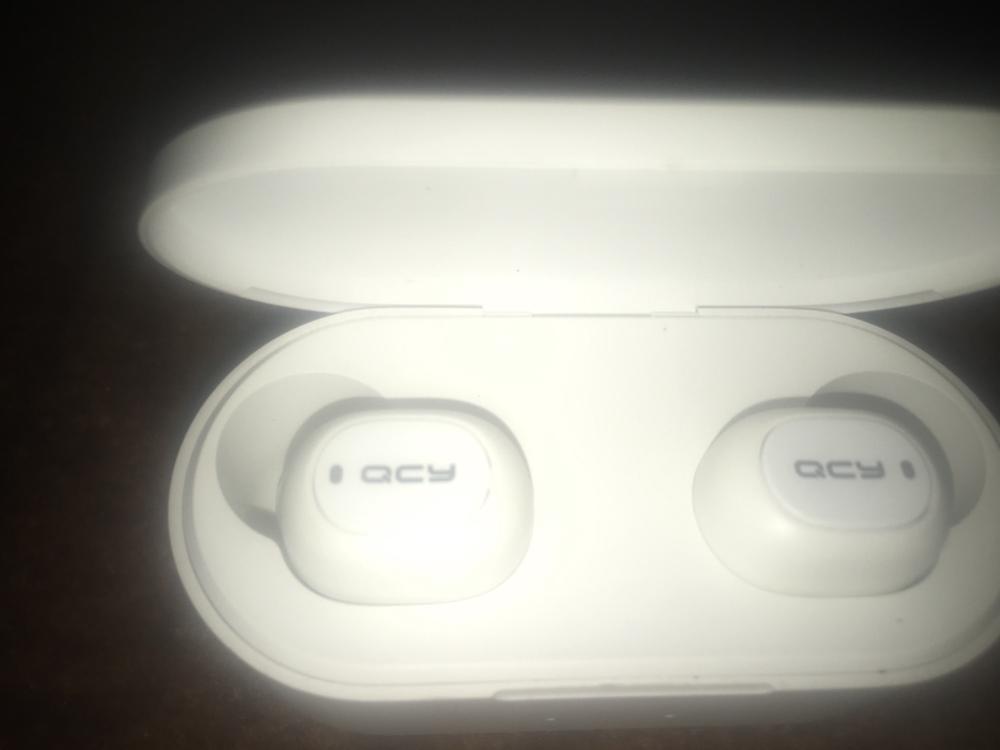 T2C / T2S / QS2 Upgraded Larger Battery True Wireless Earbuds Bluetooth 5.0 by QCY - White - Customer Photo From Dr Saboor Kakar