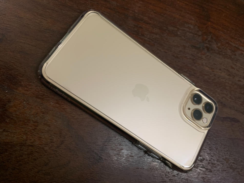 iPhone 11 Pro Max Ultra Hybrid Case by Spigen Crystal Clear 075CS27135 - Customer Photo From Syed Irfan Shah