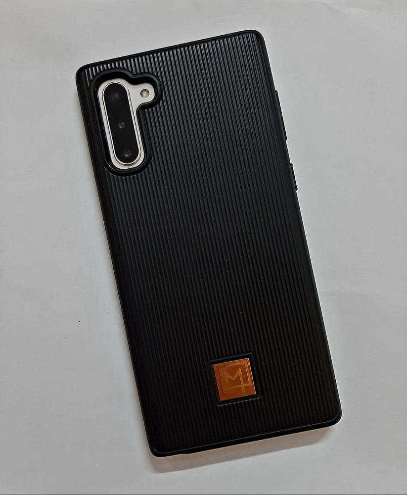 Galaxy Note 10 Case La Manon Classy Black - 628CS27410 - Customer Photo From Muneeb Shaikh