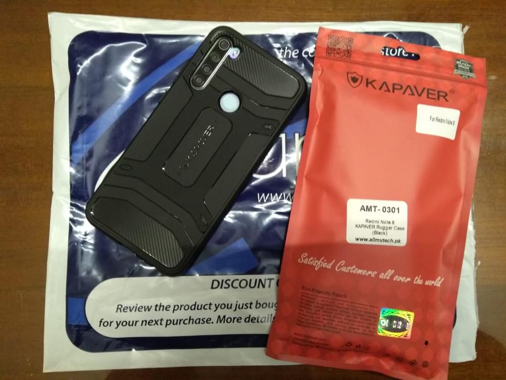 Redmi Note 8 Rugged Case by KAPAVER - Customer Photo From Muhammad Nasir Khan