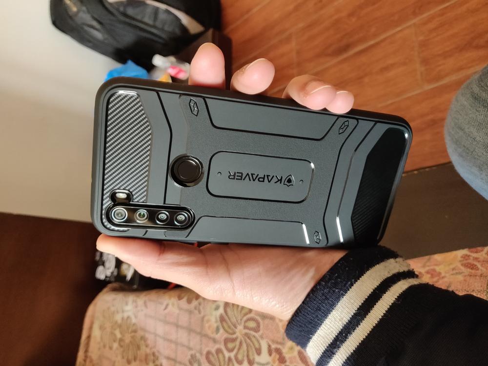 Redmi Note 8 Rugged Case by KAPAVER - Customer Photo From Bilal Ali