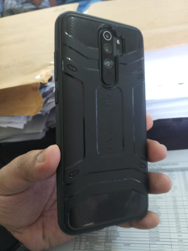 Redmi Note 8 Pro Rugged Case by KAPAVER - Customer Photo From usman javed