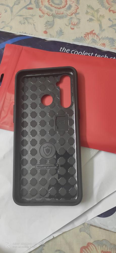 Realme 5 Pro Rugged Case by KAPAVER - Customer Photo From Ammar Naveed Bajwa