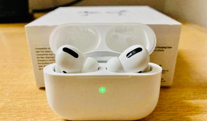 Airpods Pro with Active Noise Cancellation & Transparency Mode by Apple - White - MWP22 - Customer Photo From Umar Tahir Khan