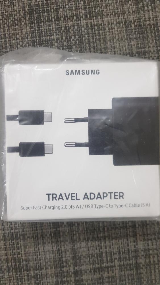 45W Charger Samsung with Power Delivery 3.0 PPS Technology for Galaxy Note 10 & Note 10+ - EU Plug with 1 USB C to USB C Cable - Customer Photo From SIRAJ Muneer 