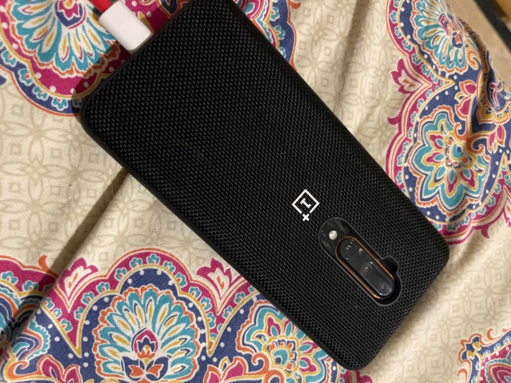 OnePlus 7T Pro Nylon Bumper Case Original by OnePlus - Customer Photo From Waqar Ahmed