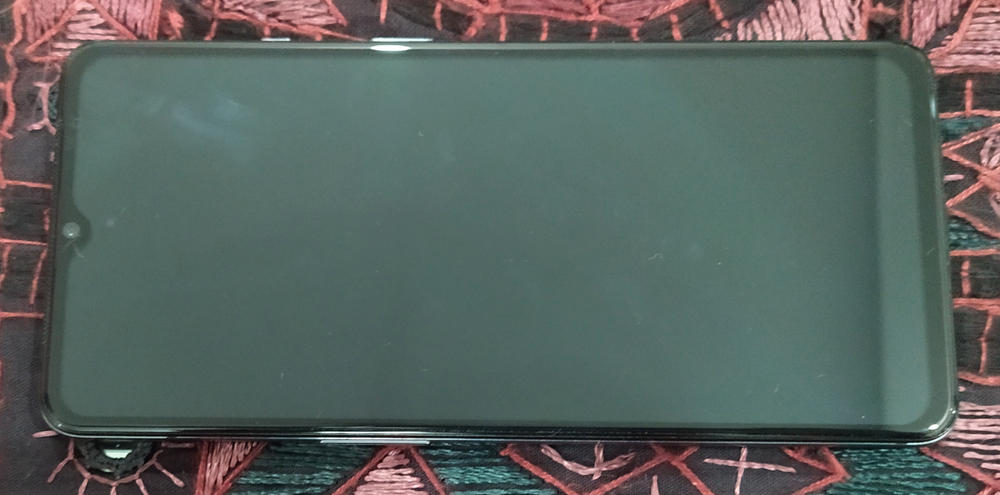 OnePlus 7T Full Glue 3D Edge to Edge Tempered Glass - Black by Mocolo - Customer Photo From Usman Bajwa