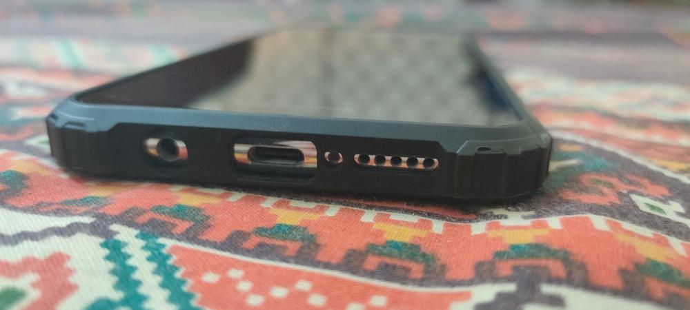 Redmi Note 8 Pro Impulse Hybrid Case by KAPAVER - Black - Customer Photo From Abdul Rahman