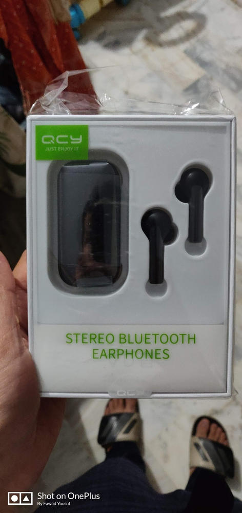 T5 True Wireless Earphones by QCY - Black - Customer Photo From Fawad Yousuf