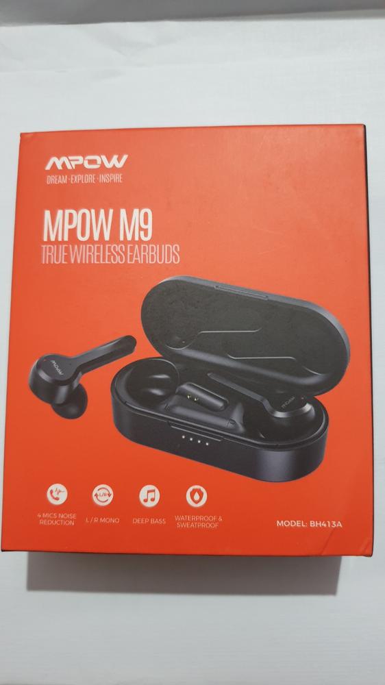MPOW M9 True Wireless Earbuds Upgraded Edition with 4 Mics for Better Voice Calls - Black - Customer Photo From Bilawal Ayub