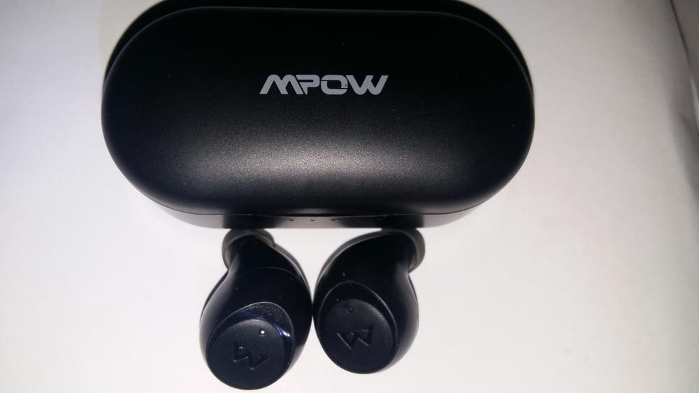 M7 True Wireless Earphones by MPOW, 30 Hrs Playtime, Bass+, Noise Cancellation - Black - Customer Photo From Iqbal Ansari