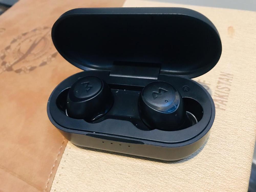 M7 True Wireless Earphones by MPOW, 30 Hrs Playtime, Bass+, Noise Cancellation - Black - Customer Photo From Tahir Rafique