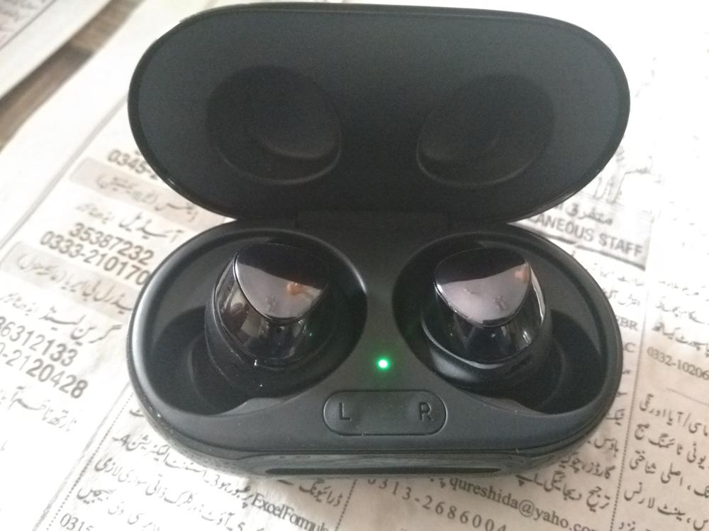 Galaxy Buds Plus True Wireless Earbuds - 2 Way Speakers - 3 Mic System - Cosmic Black - Customer Photo From Ali Ahmed Qureshi
