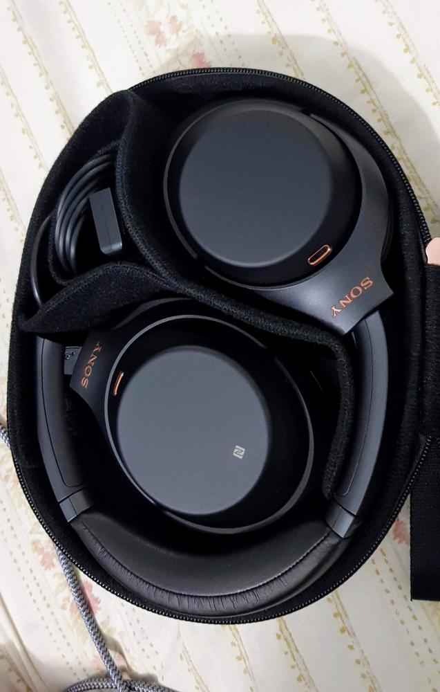 Sony Active Noise Cancelling Wireless Headphones WH-1000XM3 - Black - Customer Photo From Masood Khan