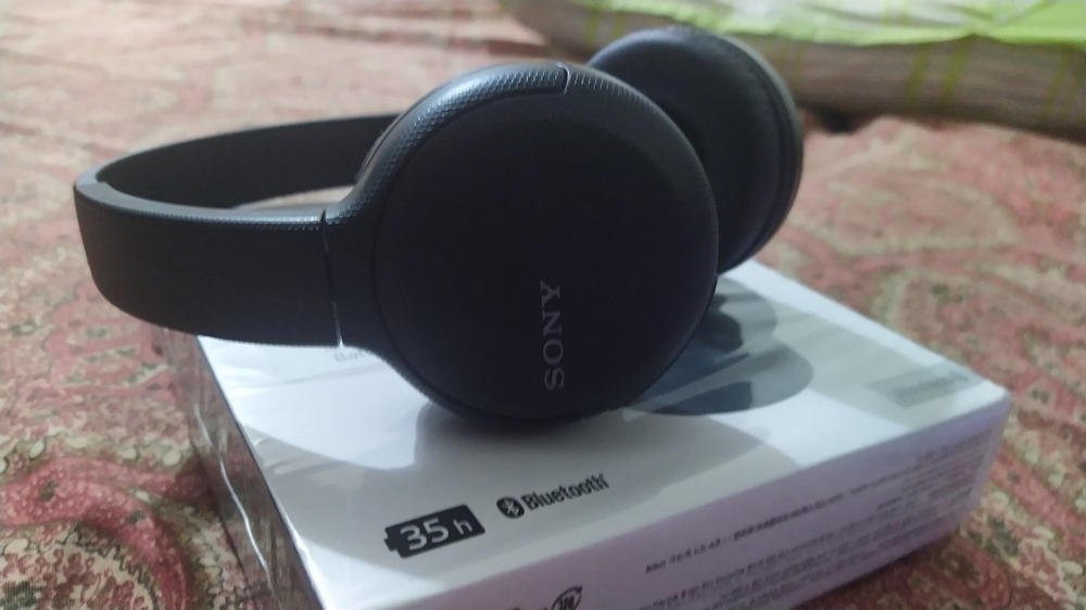 Sony WH-CH510 Wireless On Ear Headphones - Black - Customer Photo From Hassan Khan