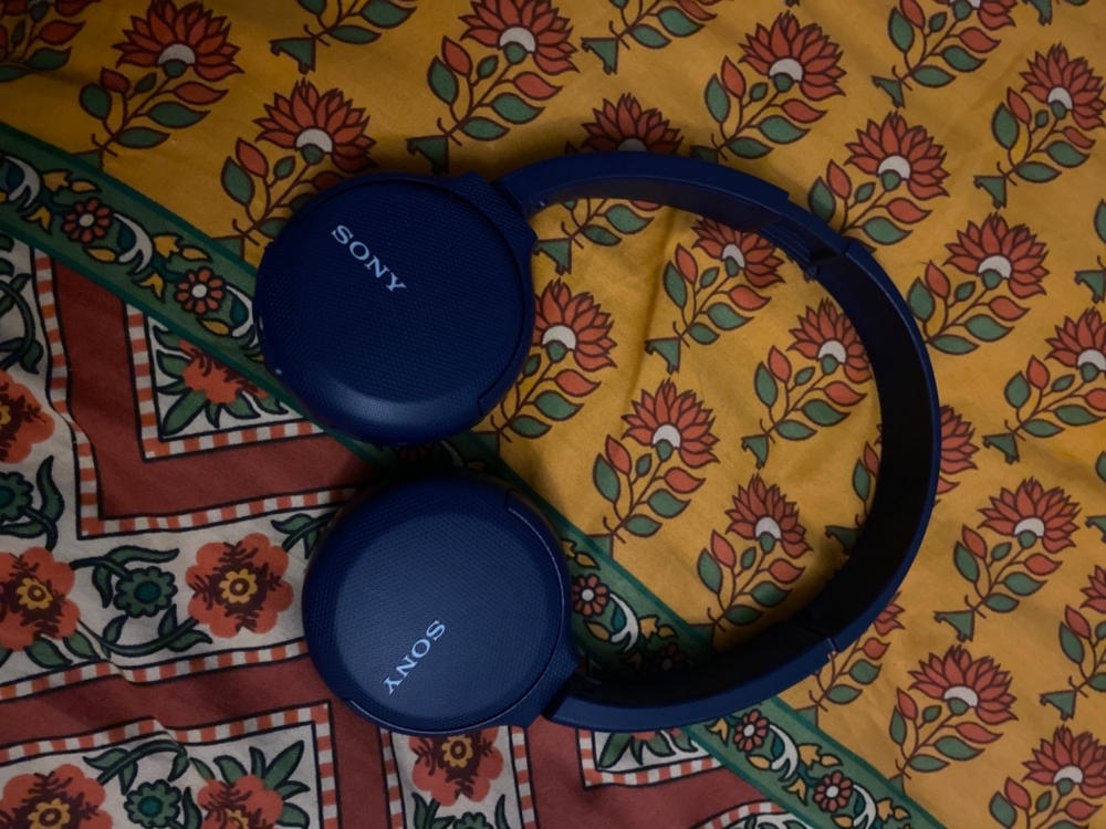 Sony WH-CH510 Wireless On Ear Headphones - Blue - Customer Photo From Salman Saleem