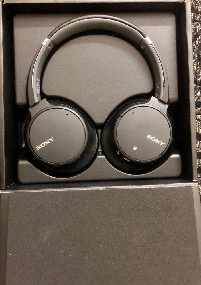 Sony Wireless Noise Cancelling Headphones with Mic for phone-call - Black - WH-CH700N - Customer Photo From Jahanzaib