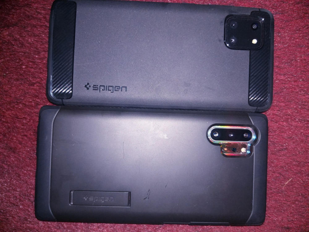 Galaxy Note 10 Lite Rugged Armor by Spigen ACS00677 - Black - Customer Photo From Aadil Azhar
