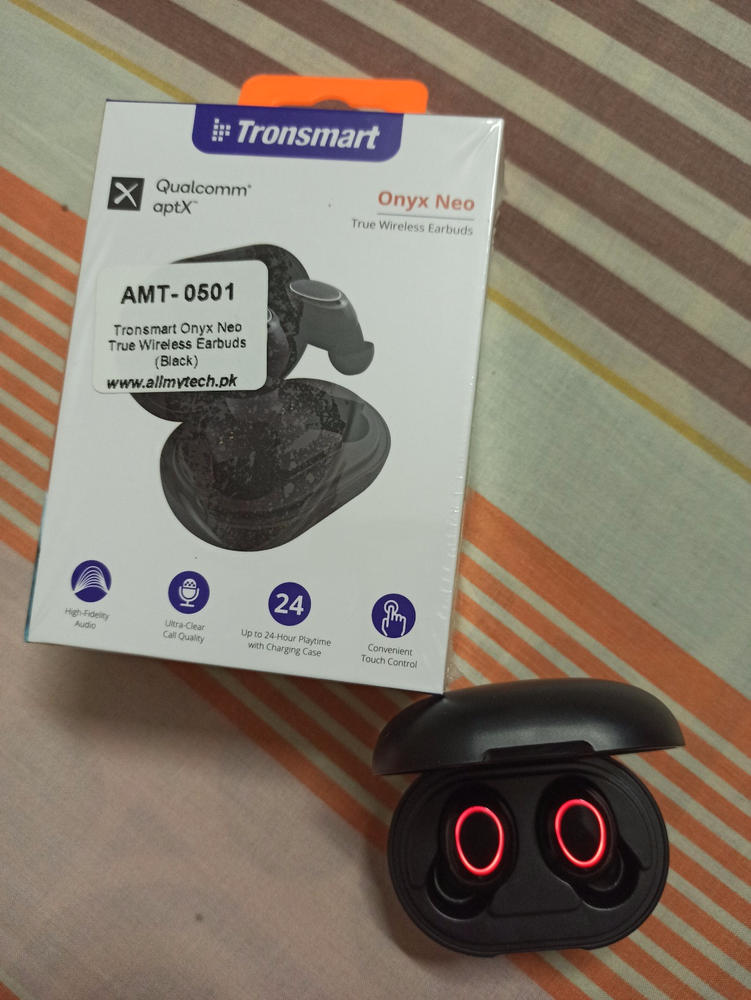 Tronsmart Onyx Neo True Wireless Earphones with aptX - Black - Customer Photo From Ahmed Bilal