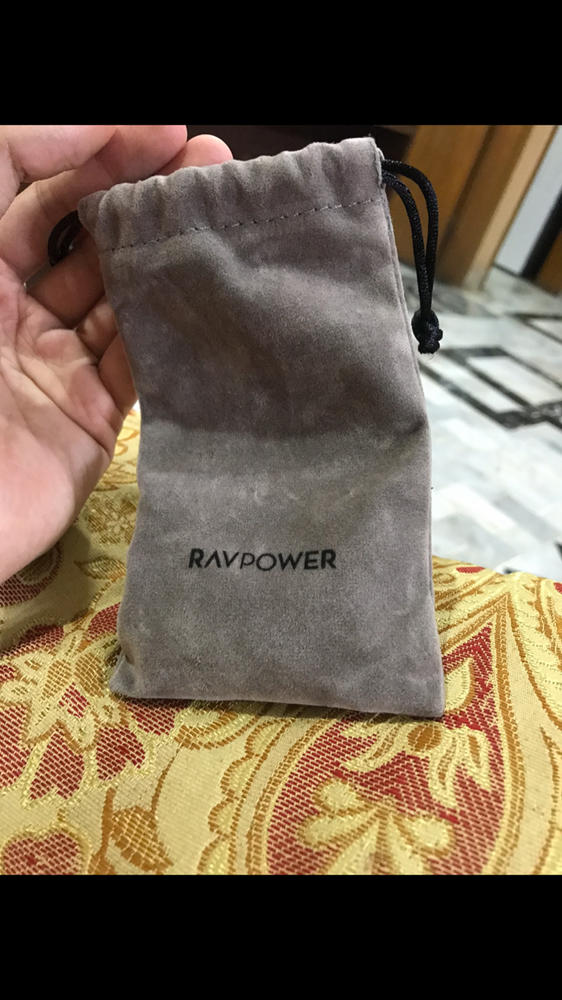 Portable Charger RAVPower 10000mAh Power Bank USB C PD 29W MAX Ultra Slim Battery Pack  - Black - RP-PB186 - Customer Photo From Syed Taha Ali
